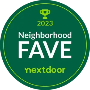 Nextdoor Neighborhood Favorite badge 2023